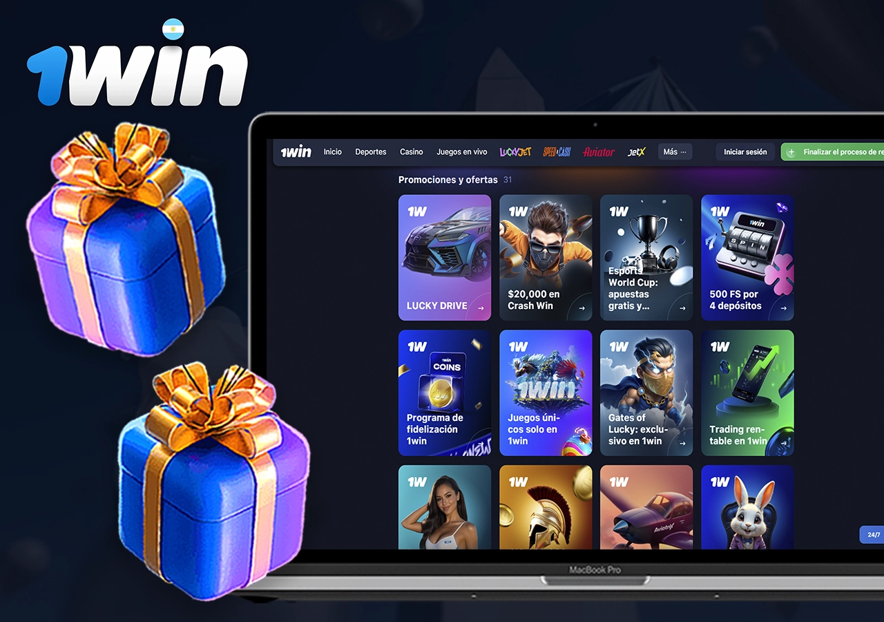 Información sobre el bono de 1Win Casino