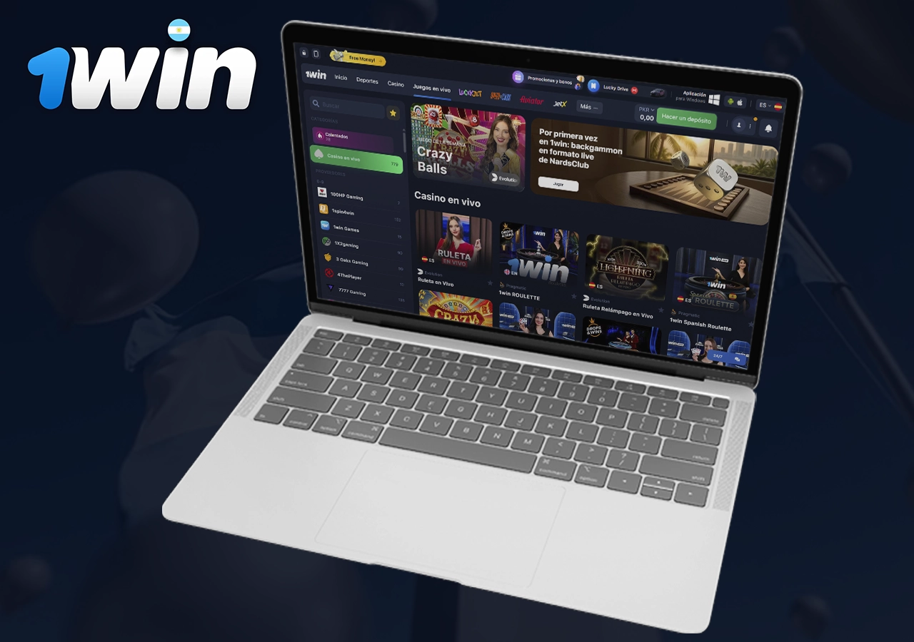 mesas de casino en vivo con crupieres reales y premios 1Win